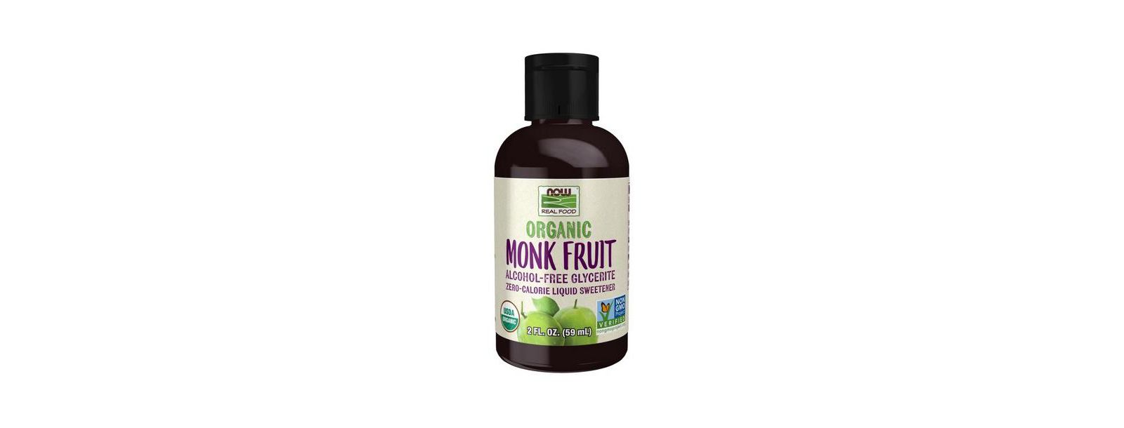Жидкость NOW Foods Org Monk Fruit Glycerite, 2 Oz