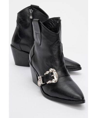 Женские ботинки Forever & Always Shoes Any Leather Buckle Boot
