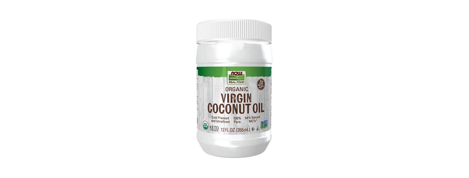 NOW Foods Virgin Coconut Oil, 12 oz