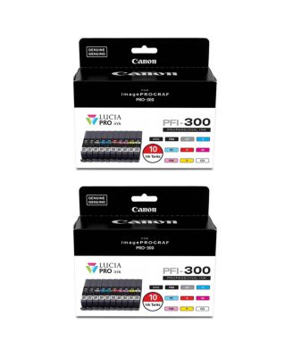 Комплект чернил Canon 2 Pack PFI-300 14.4ml 10 Color Ink Pack