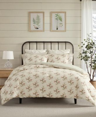 Комплект из 2 предметов Laura Ashley Jessika Printed Flannel, Twin