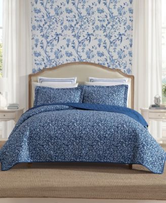 Набор стеганых покрывал Laura Ashley Elaina Cotton 2-Pc., Twin