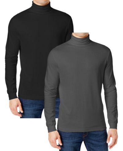 Мужские футболки Galaxy By Harvic 2-Pack Long Sleeve Turtle Neck