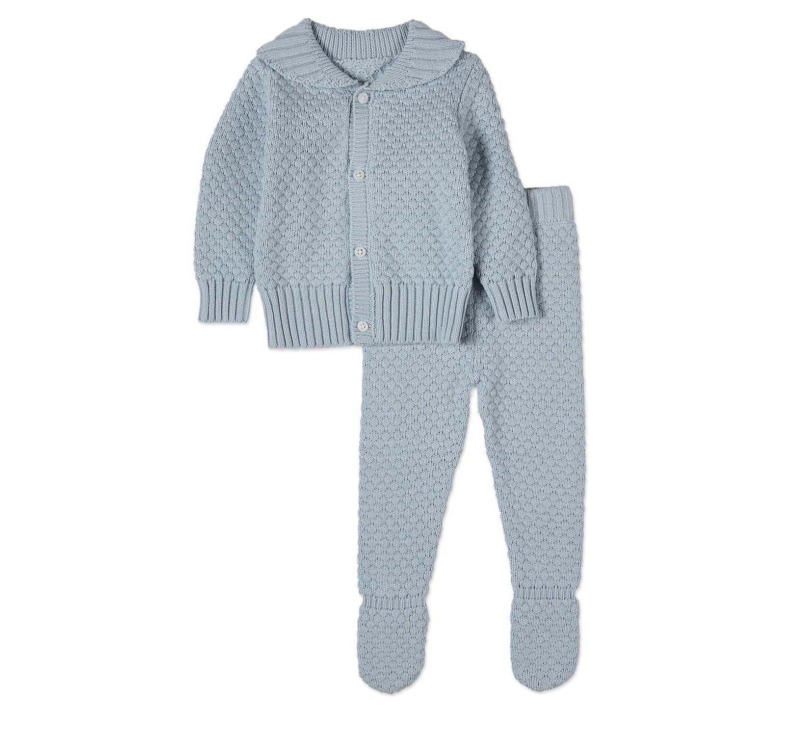 MeMoi Baby детский комплект из 2 предметов 100% Cotton Knit Cardigan