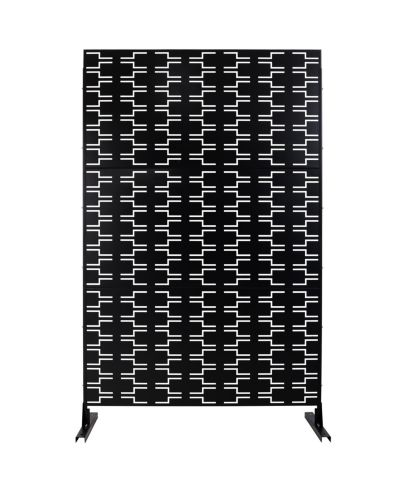 Streamdale Furniture Metal Privacy Screen 76''x48'' - Indoor/Outdoor Decorative Panel
