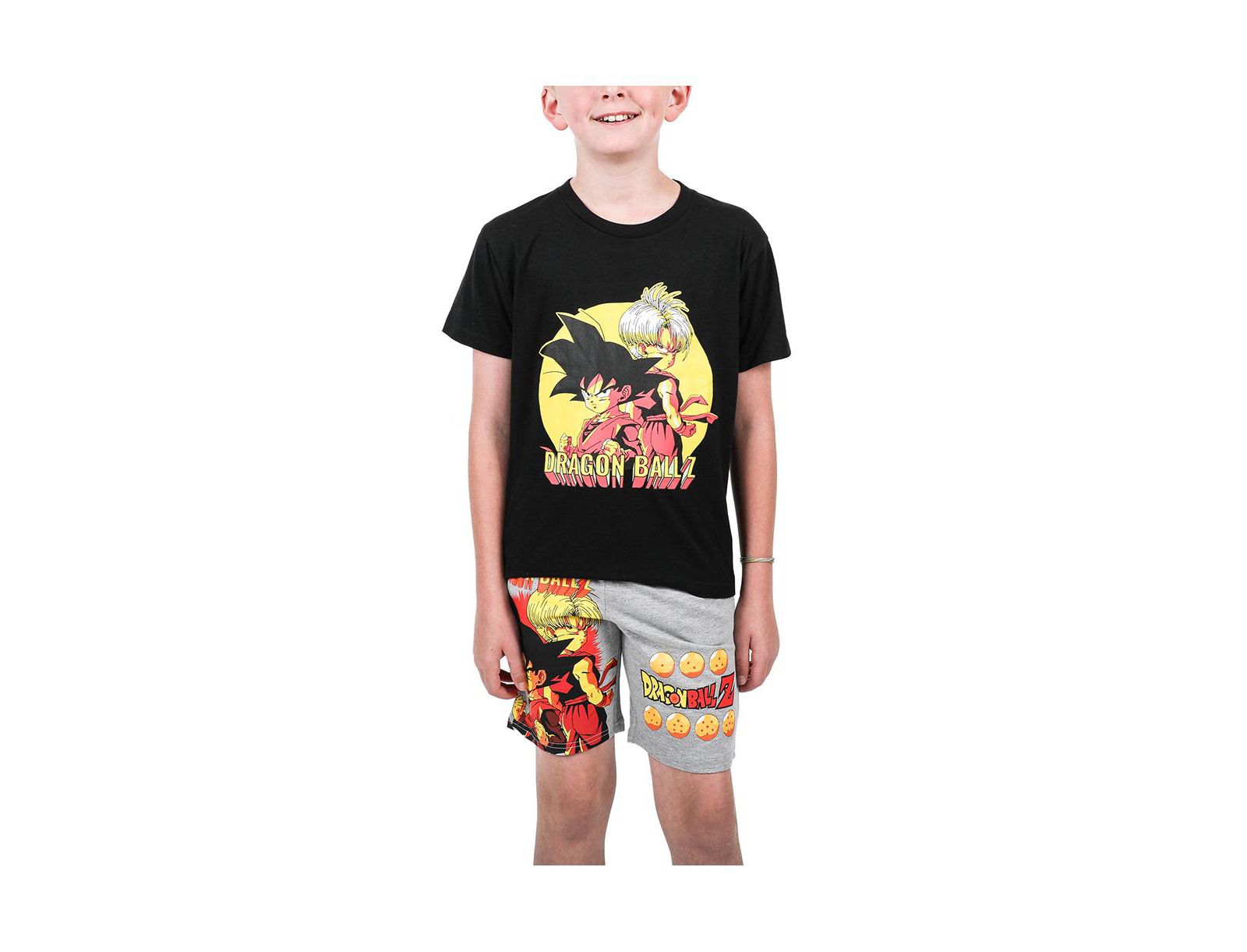 Dragon Ball Z Boys Anime Heroes Graphic Tee And Shorts Set