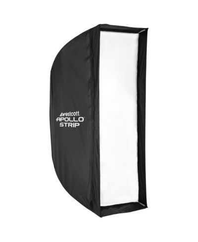 Westcott Apollo Strip Speedlite 12" x 36" Softbox Kit for Speedlights & Studio Strobes