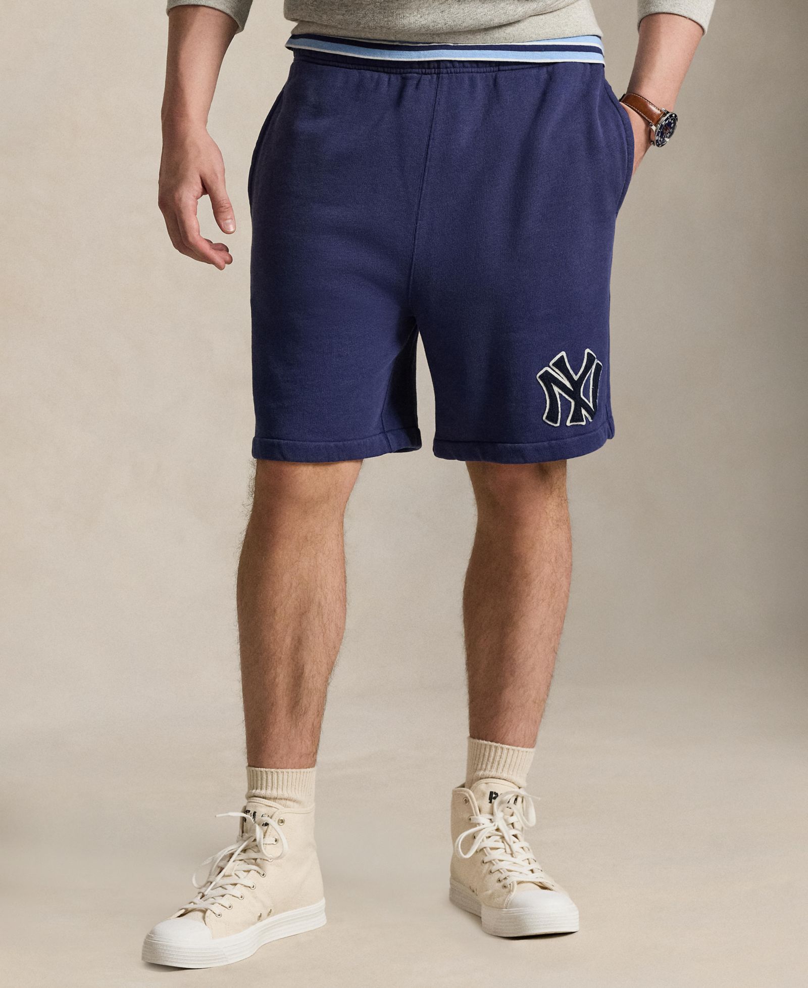 Polo Ralph Lauren Men's Logo Patch Detail Shorts