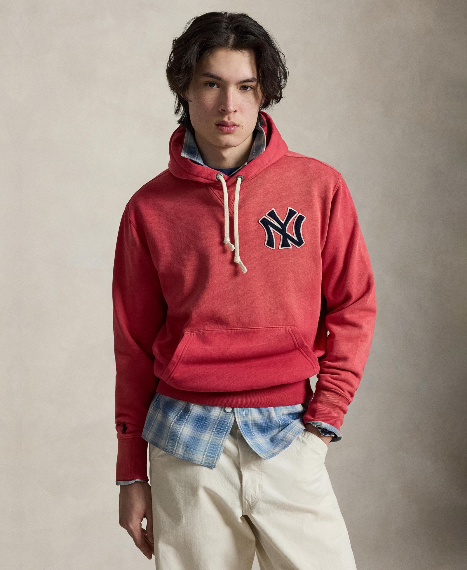 Polo Ralph Lauren Men's New York Yankees™ Logo Fleece Hoodie