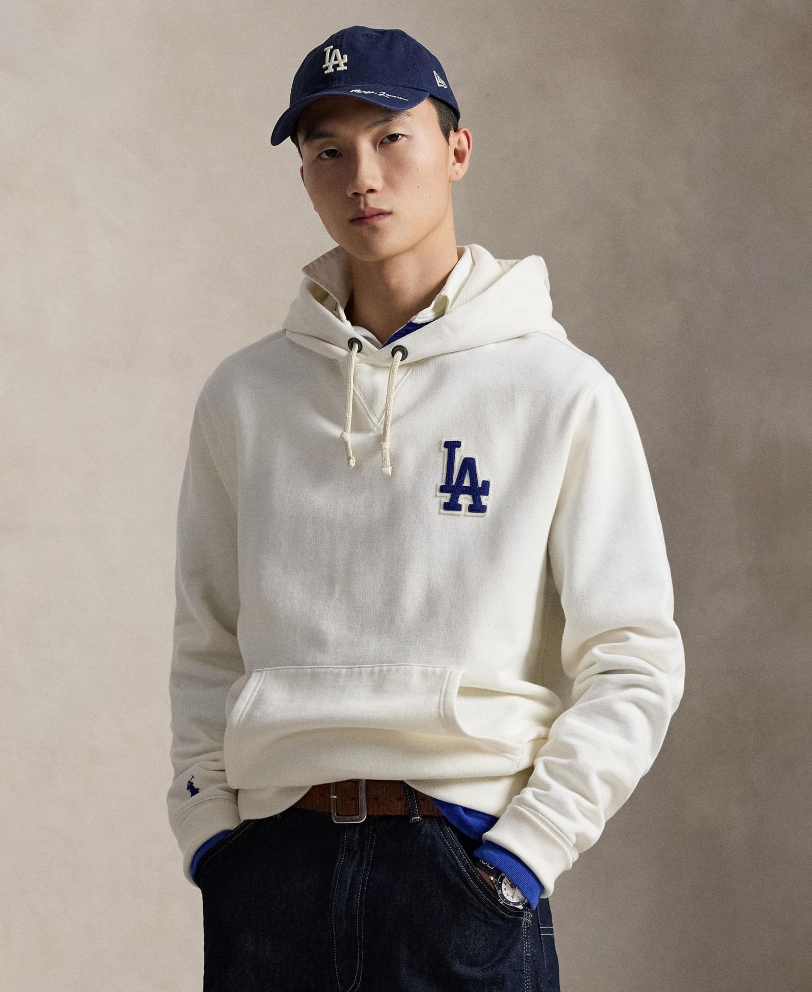 Polo Ralph Lauren Men's Los Angeles Dodgers™ Logo Patch Hoodie