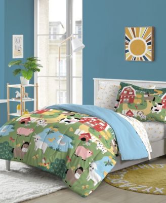Dream Factory Barnyard Animals 5-Pc. Comforter Set, Twin