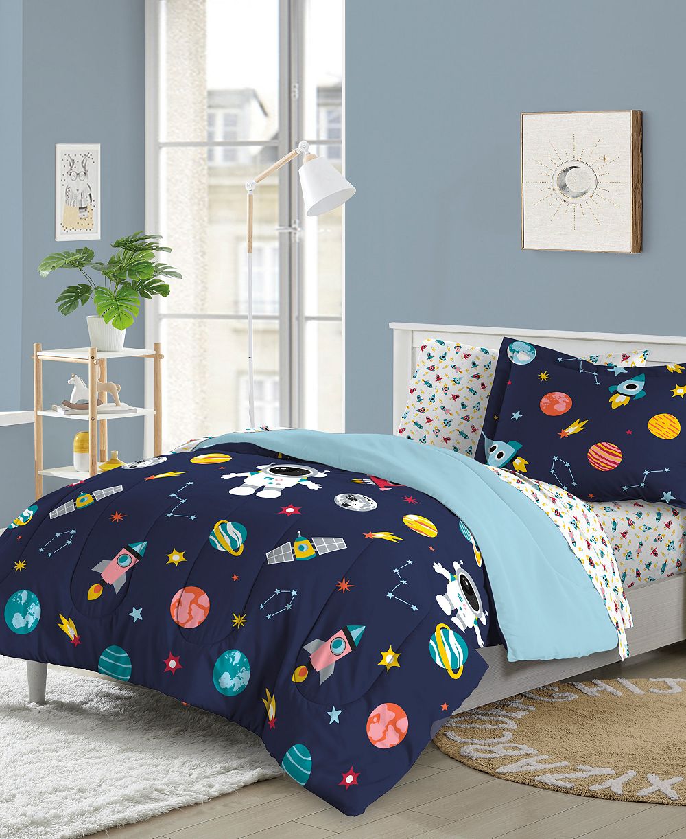 Dream Factory Space Galaxy 5-Pc. Comforter Set, Twin