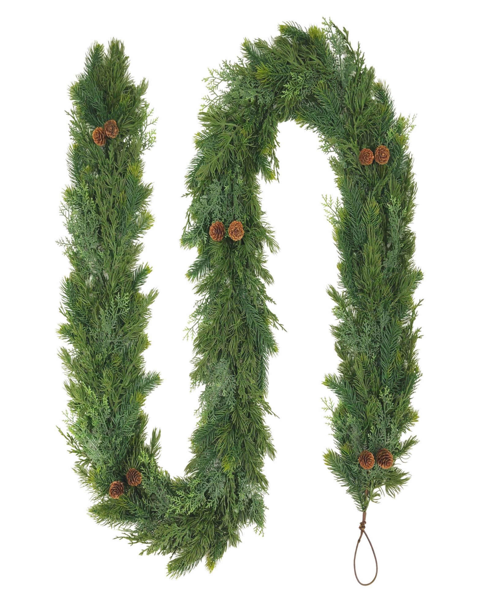 Puleo 10" Artificial Christmas Garland