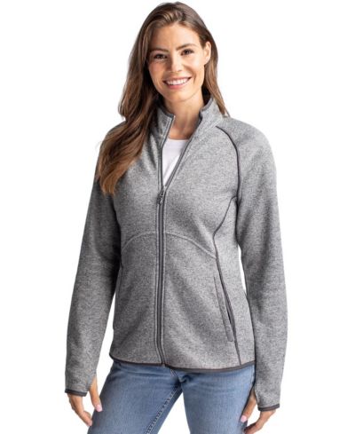 Женская куртка Cutter & Buck Mainsail Sweater-Knit Full Zip Jacket