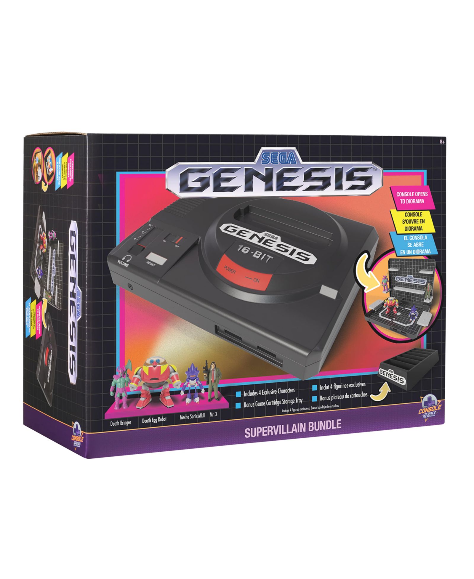 Wilder Toys набор игровых фигурок Console Heroes SEGA Genesis