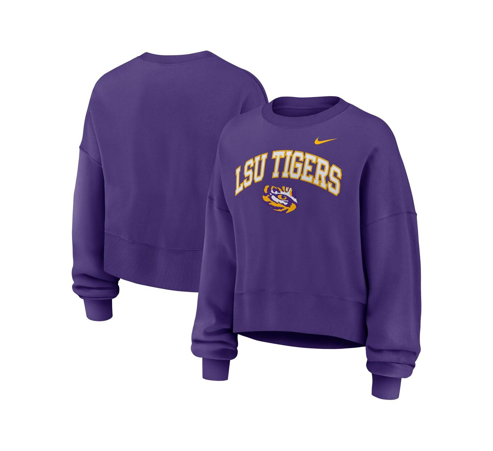 Женское свитшот Nike Purple LSU Tigers Oversized Phoenix Arch
