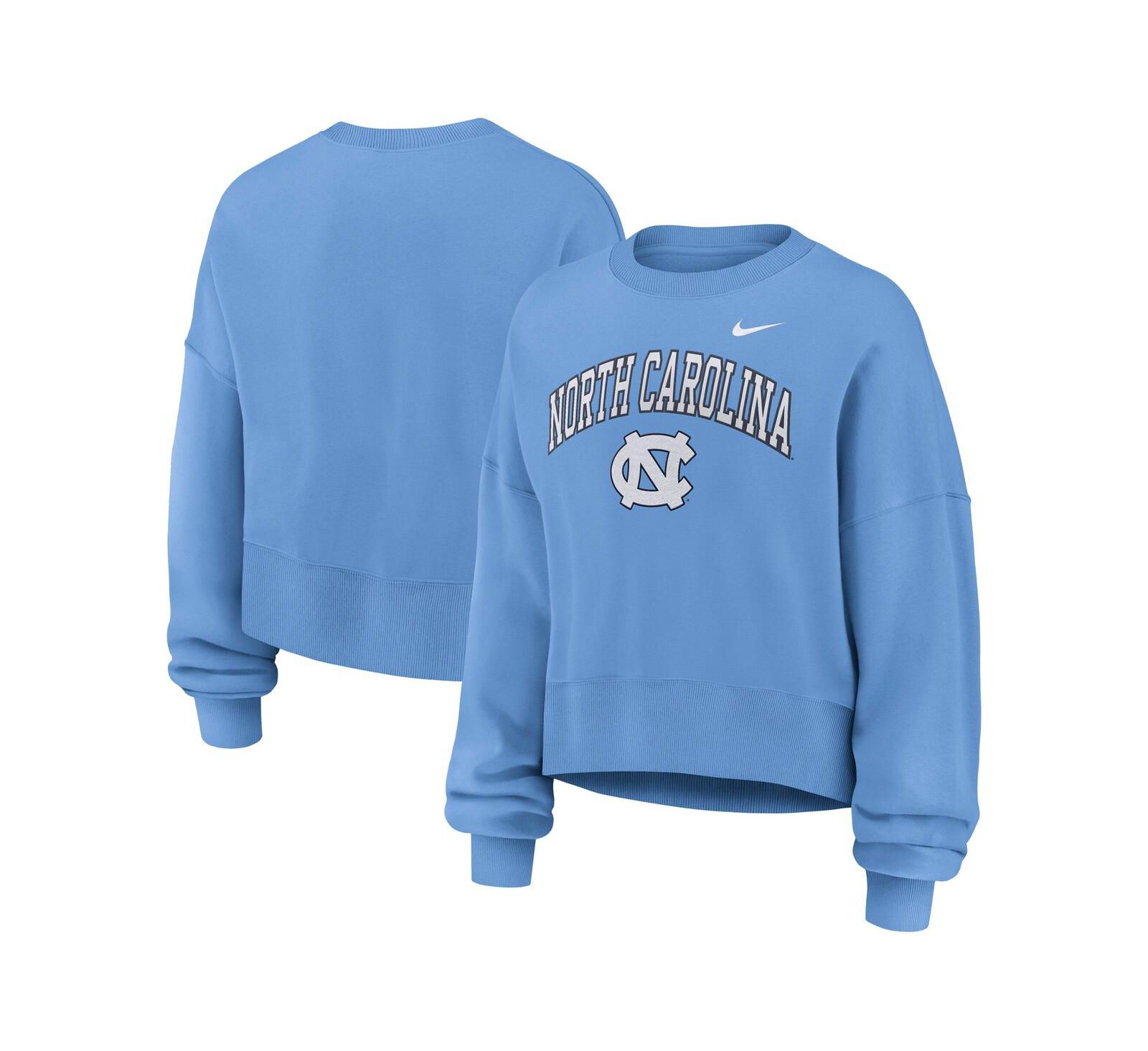 Женское свитшот Nike Carolina Blue North Carolina Tar Heels Oversized Phoenix Arch Pullover