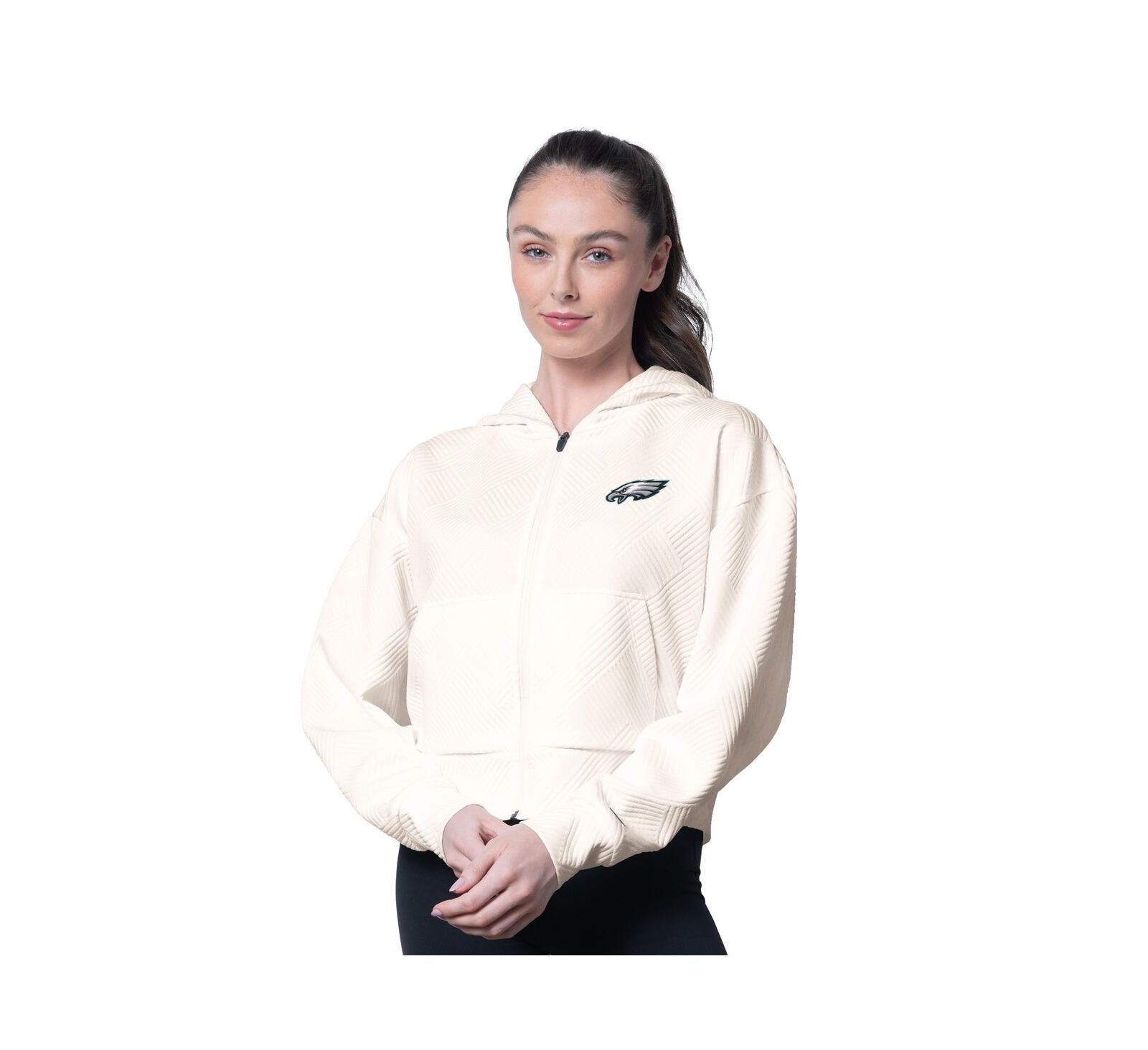 Женское худи MSX by Michael Strahan Philadelphia Eagles Eleanor Full-Zip
