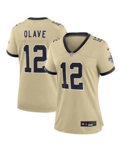 Женская джерси Nike Chris Olave Gold New Orleans Saints Gameday Golds Alternate Game Player