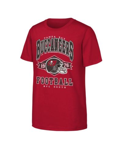Outerstuff Big Boys and Girls Red Tampa Bay Buccaneers Kick Off T-Shirt