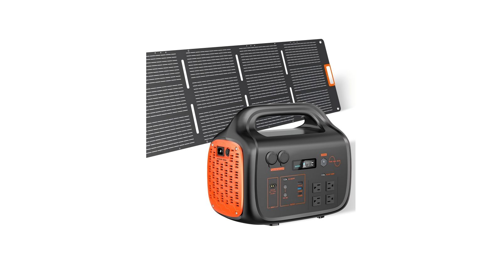 Mondawe Galaxy 1800W Portable Solar Power Station Compatible with RVs and Home