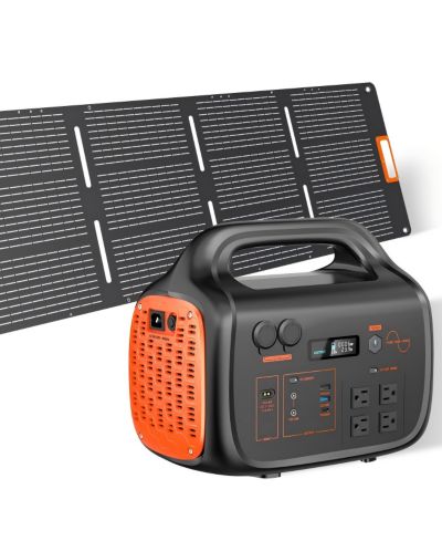 Mondawe Портативная электростанция 1800W с солнечной панелью LFP