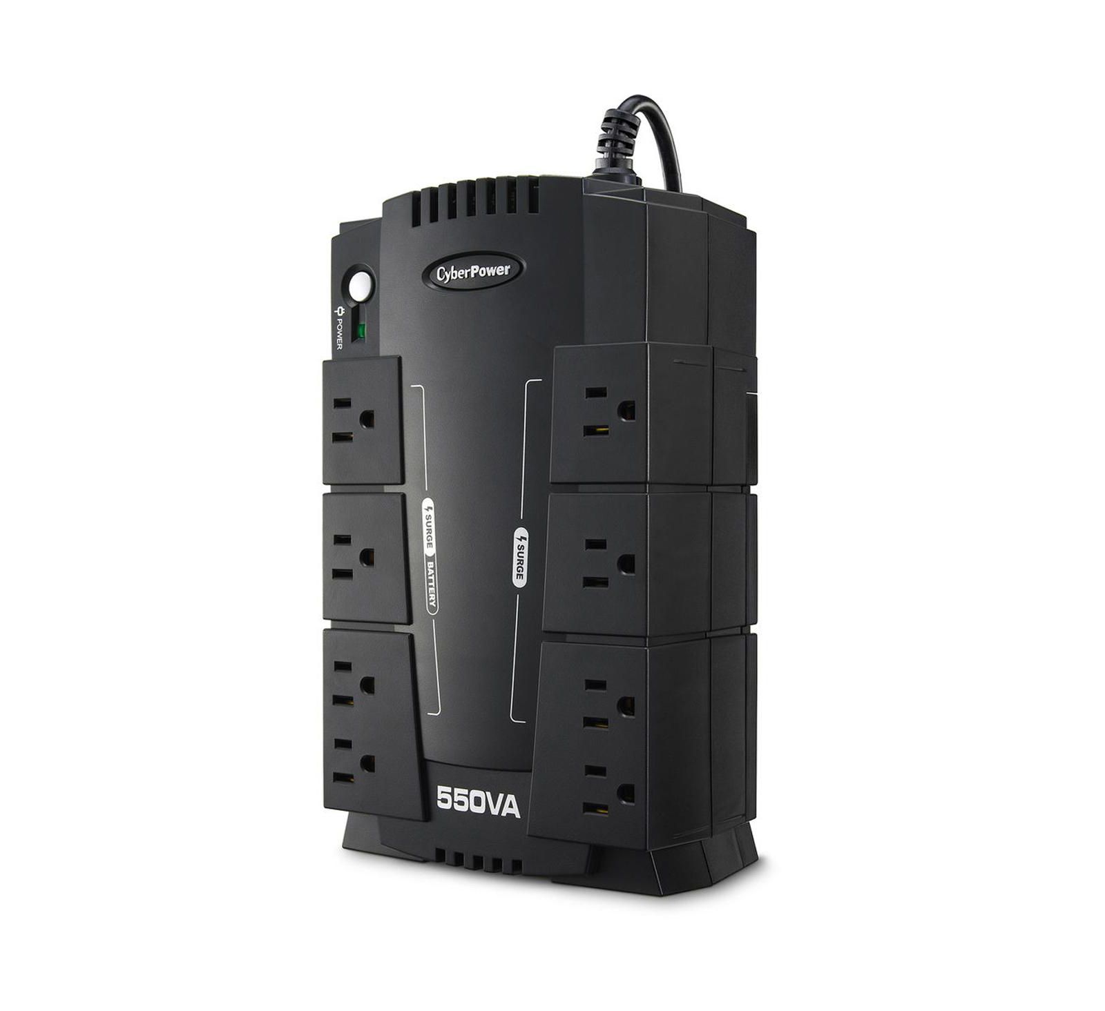 CyberPower Standby Series CP550SLG ИБП с синусоидальной волной, 8 розеток / USB Port