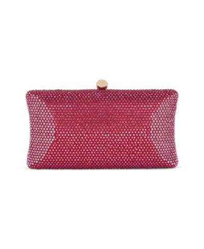 Женская мини-сумочка Jewel Badgley Mischka Nia Crystal Baquette