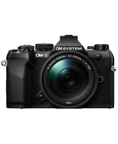 Om System OM-5 Mark II with M.Zuiko Digital ED 14-150mm f/4-5.6 II Lens 4K Video Compact Mirrorless Camera