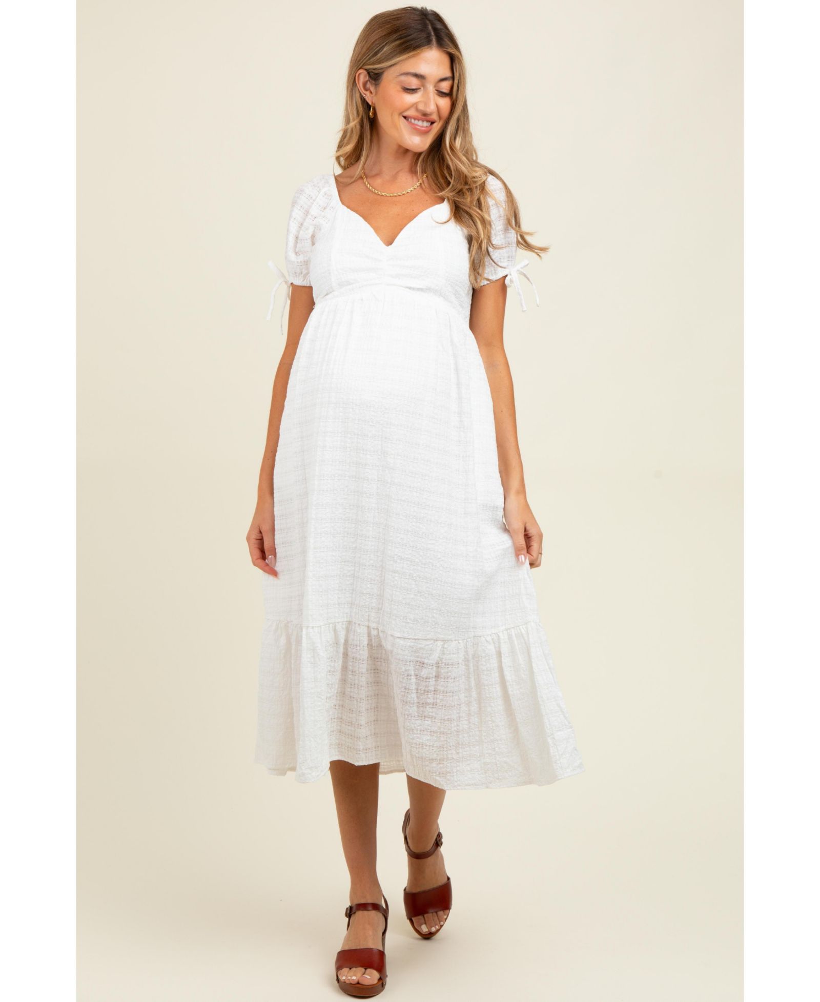 Женское платье Pinkblush Ivory Solid Sweet Heart