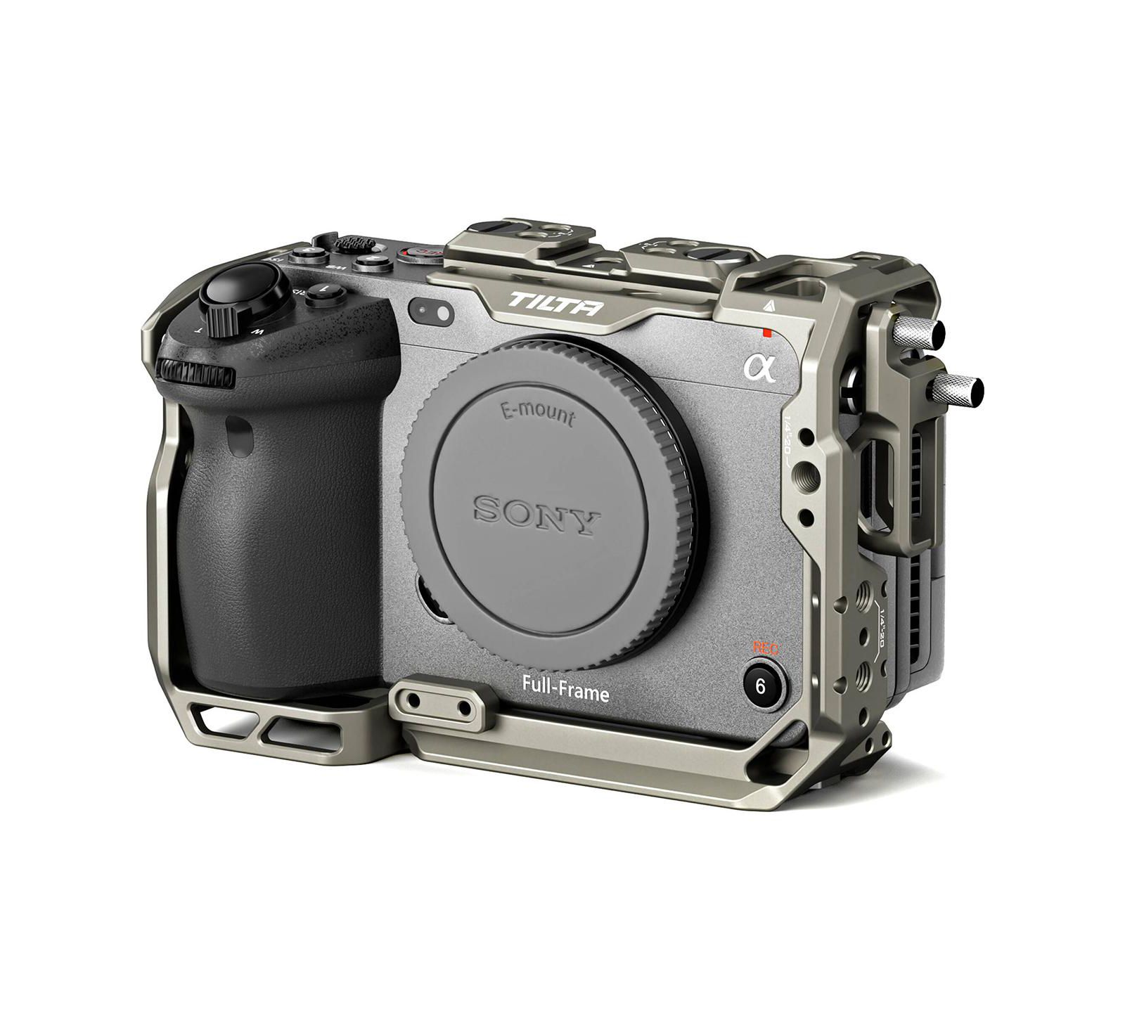 Tilta Full Camera Cage for Sony FX3/FX30 V2, Titanium Gray