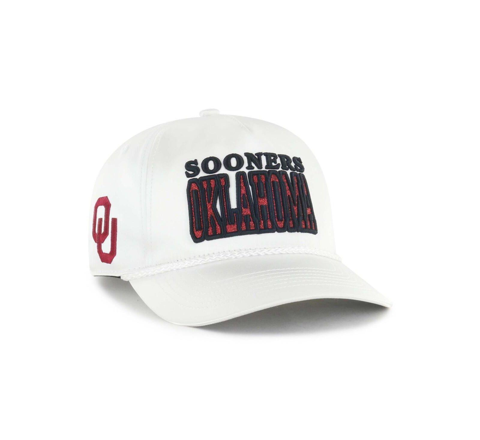 '47 Brand Women's White Oklahoma Sooners Outspoken Hitch Adjustable Hat