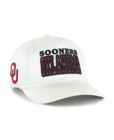 '47 Brand Женская регулируемая кепка Oklahoma Sooners Outspoken Hitch, белая