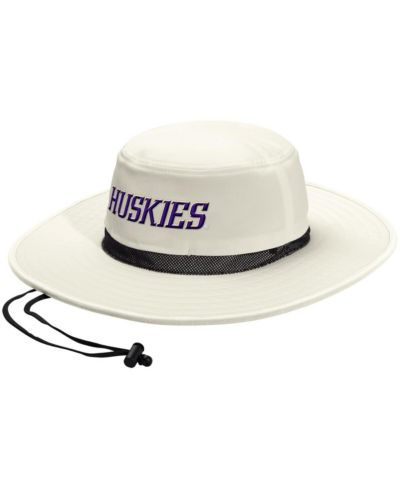 Adidas Men's and Women's Cream Washington Huskies Wide Brim Boonie Bucket Hat