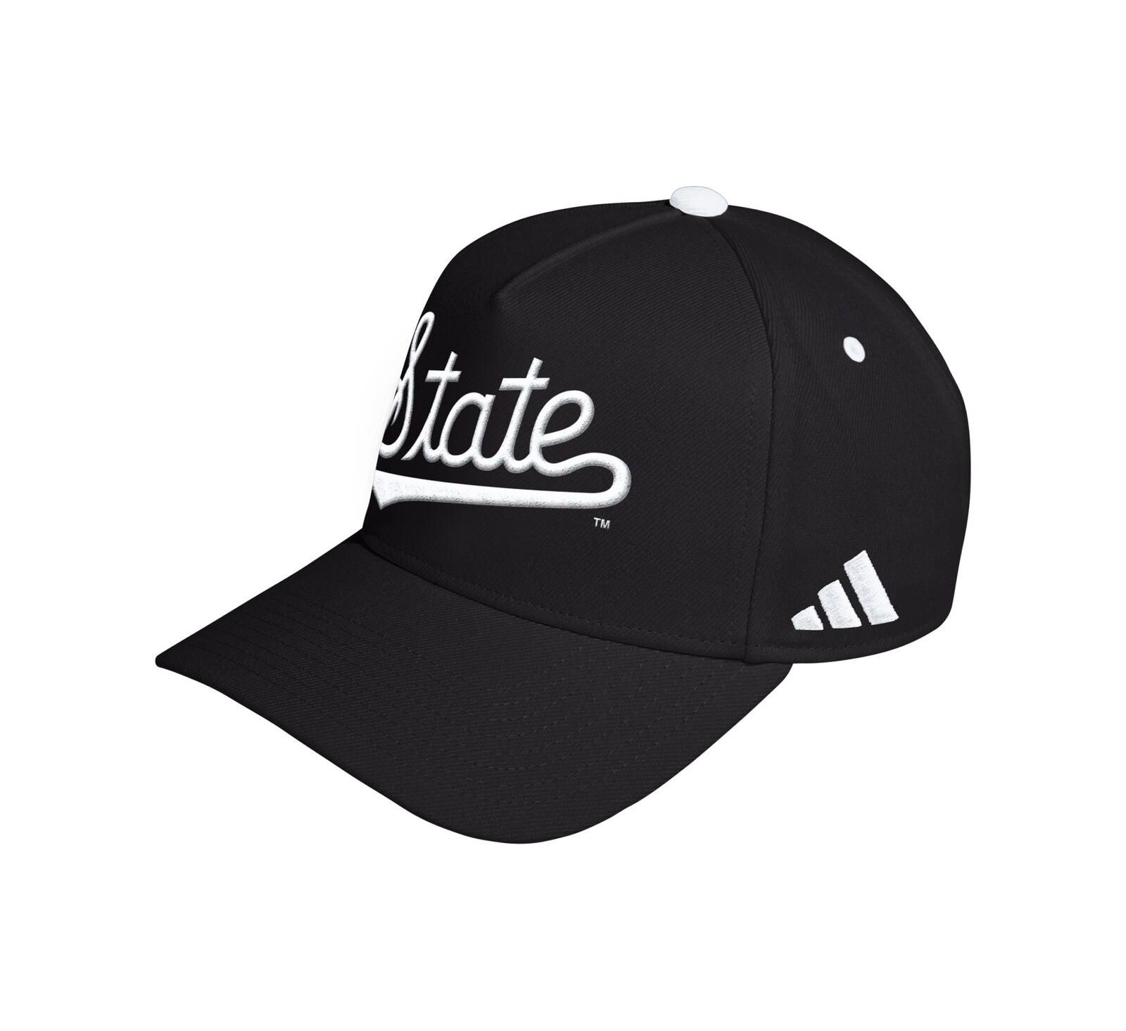 Мужская и женская кепка Adidas Mississippi State Bulldogs