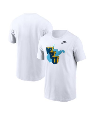 Футболка Nike Men's White West Virginia Mountaineers 1965 Throwback