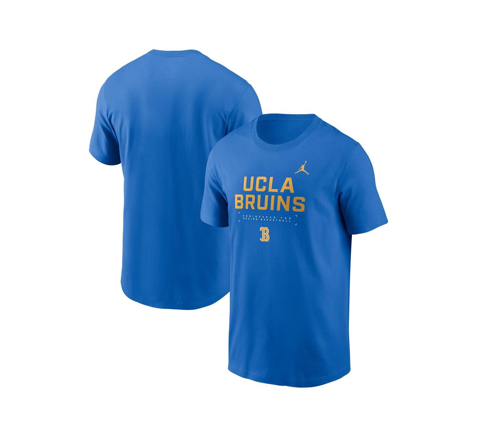 Jordan Men's Blue UCLA Bruins 2025 Courtside Basketball Performance T-Shirt