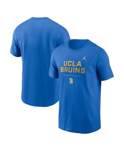 Jordan Men's Blue UCLA Bruins 2025 Courtside Basketball Performance T-Shirt