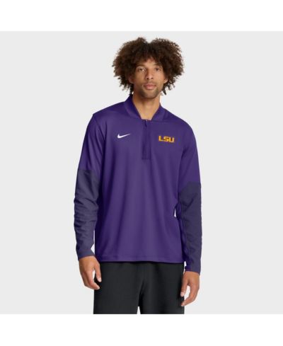Мужская спортивная кофта Nike LSU Tigers Half-Zip