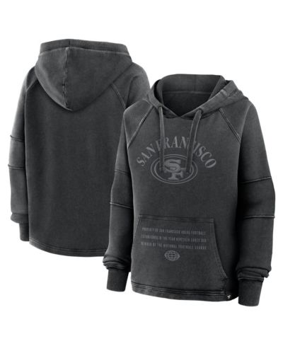 Fanatics Женское оверсайз худи Raglan San Francisco 49ers Black