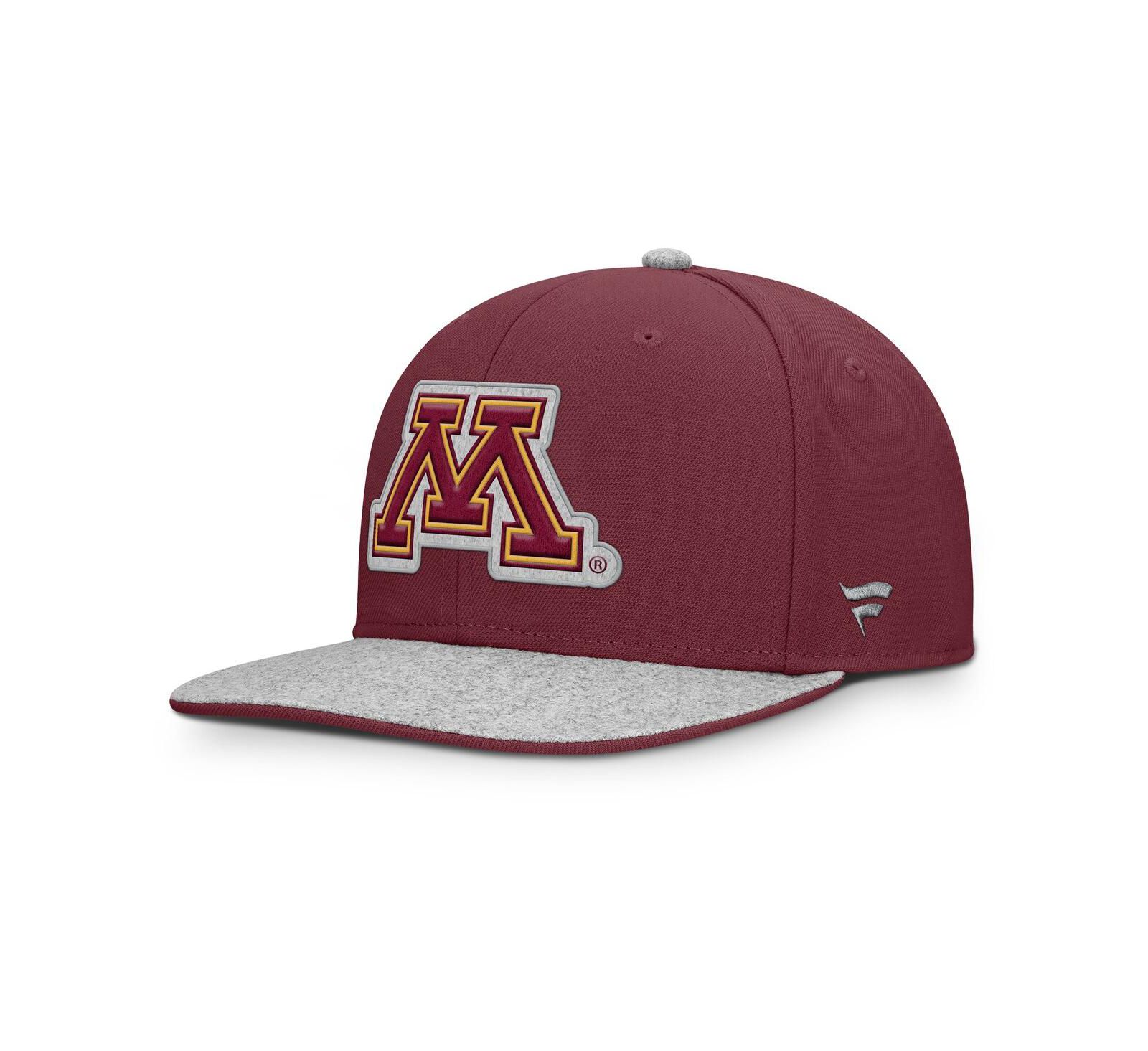 Fanatics Men's Maroon Minnesota Golden Gophers Loden Snapback Hat