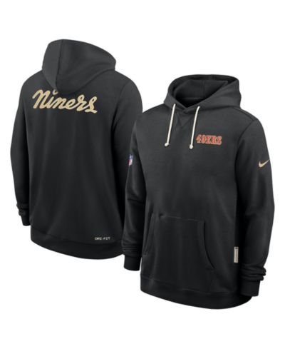 Nike Men's Black San Francisco 49ers 2025 NFL Rivalries Sideline Dri-Fit Hoodie