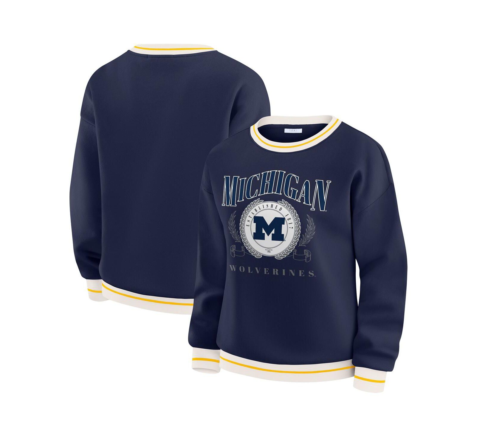 Толстовка WEAR by Erin Andrews Women's Michigan Wolverines