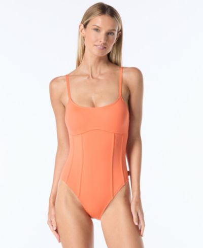 Женский слитный купальник-корсет Vince Camuto