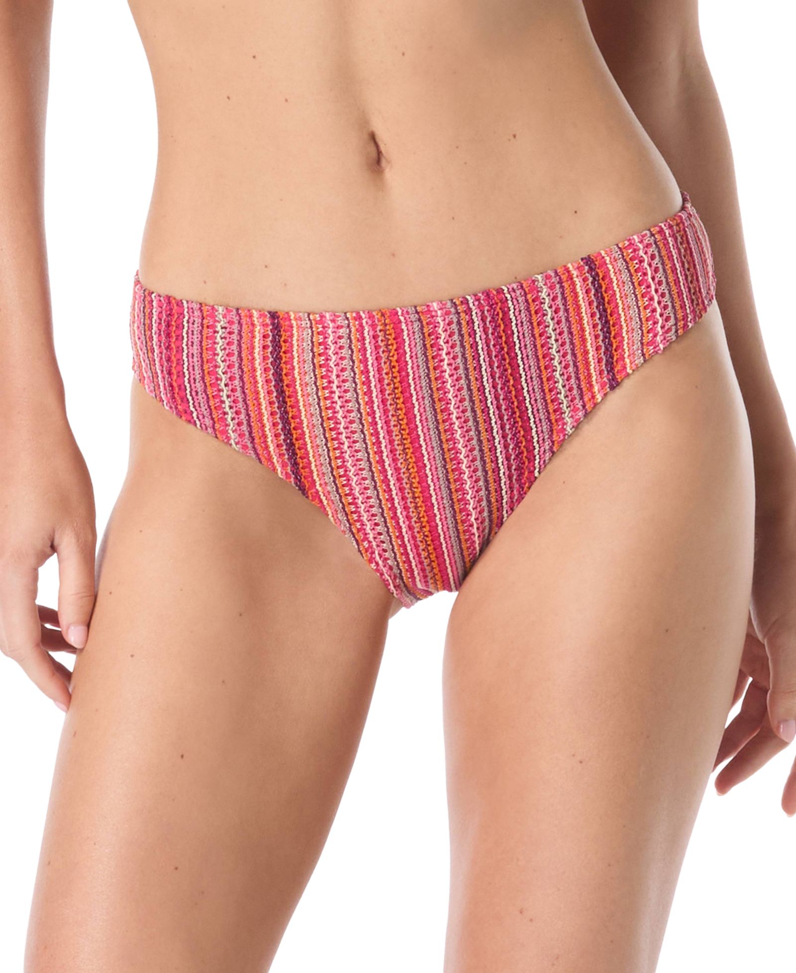 Vince Camuto Women's Crochet Pull-On Swim Bottom