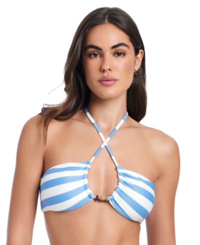 Женский купальный топ Red Carter Crossing Paths Halter Tie Bikini