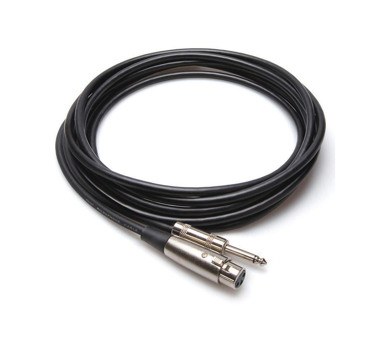 Микрофонный кабель Hosa Technology XLR3F to 1/4" TS