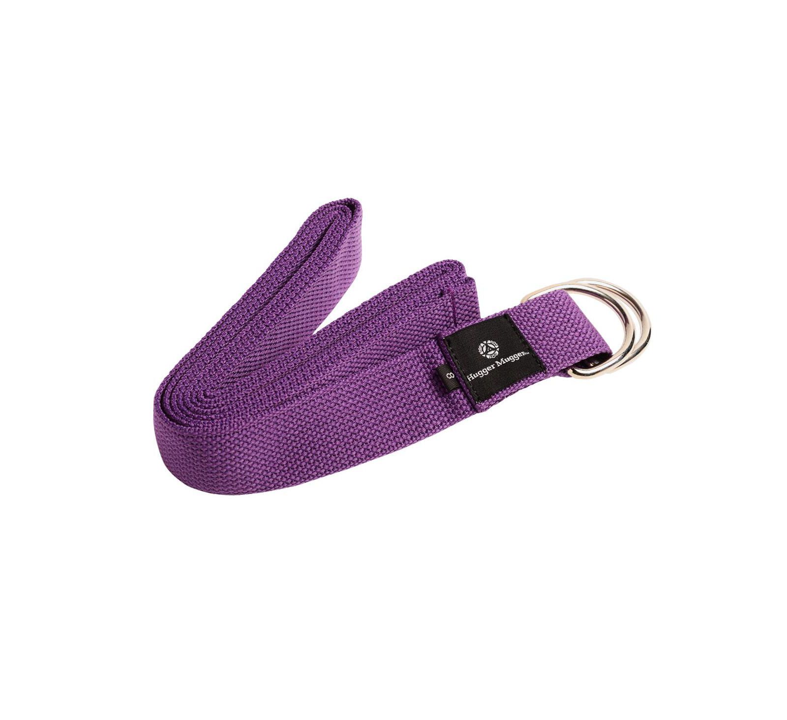 Hugger Mugger 8' Cotton Yoga Strap w/ D-Ring