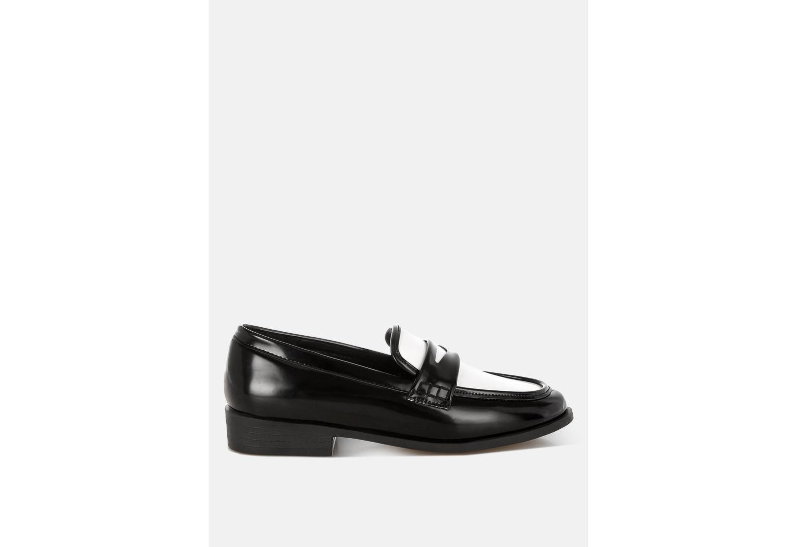 London Rag Womens BUGLE Duo Tone Penny Loafers