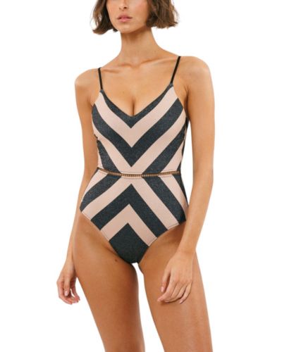 Black nude lurex
